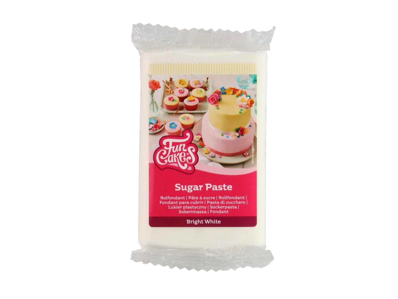 Rolfondant Bright White 250 gram