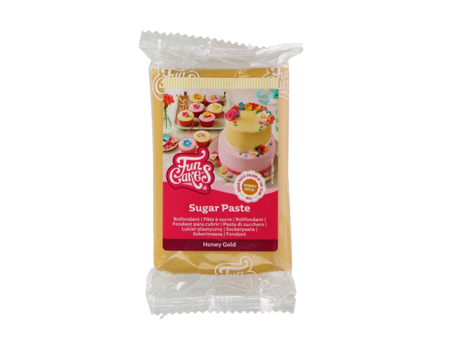 Rolfondant Honey Gold 250 gram