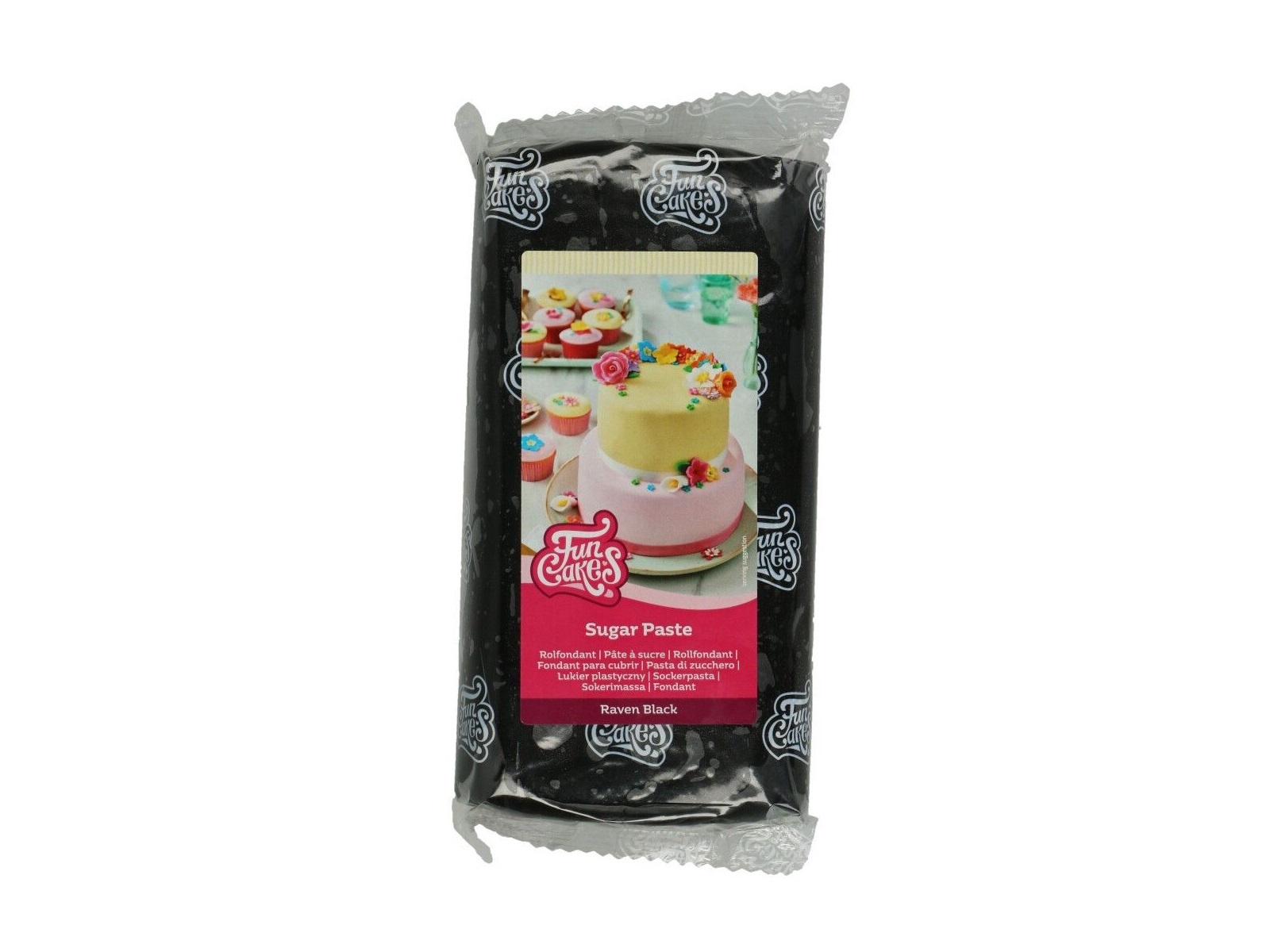 Rolfondant Raven Black 1 kg