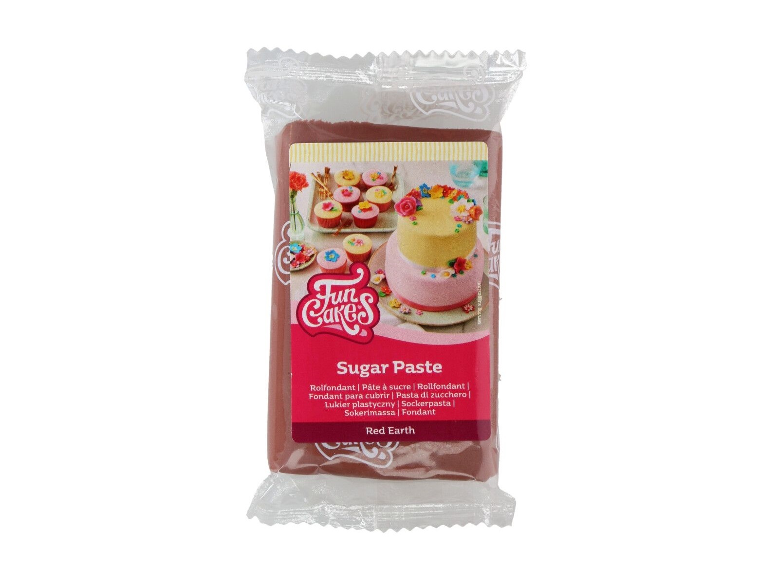 Rolfondant Red Earth 250 gram