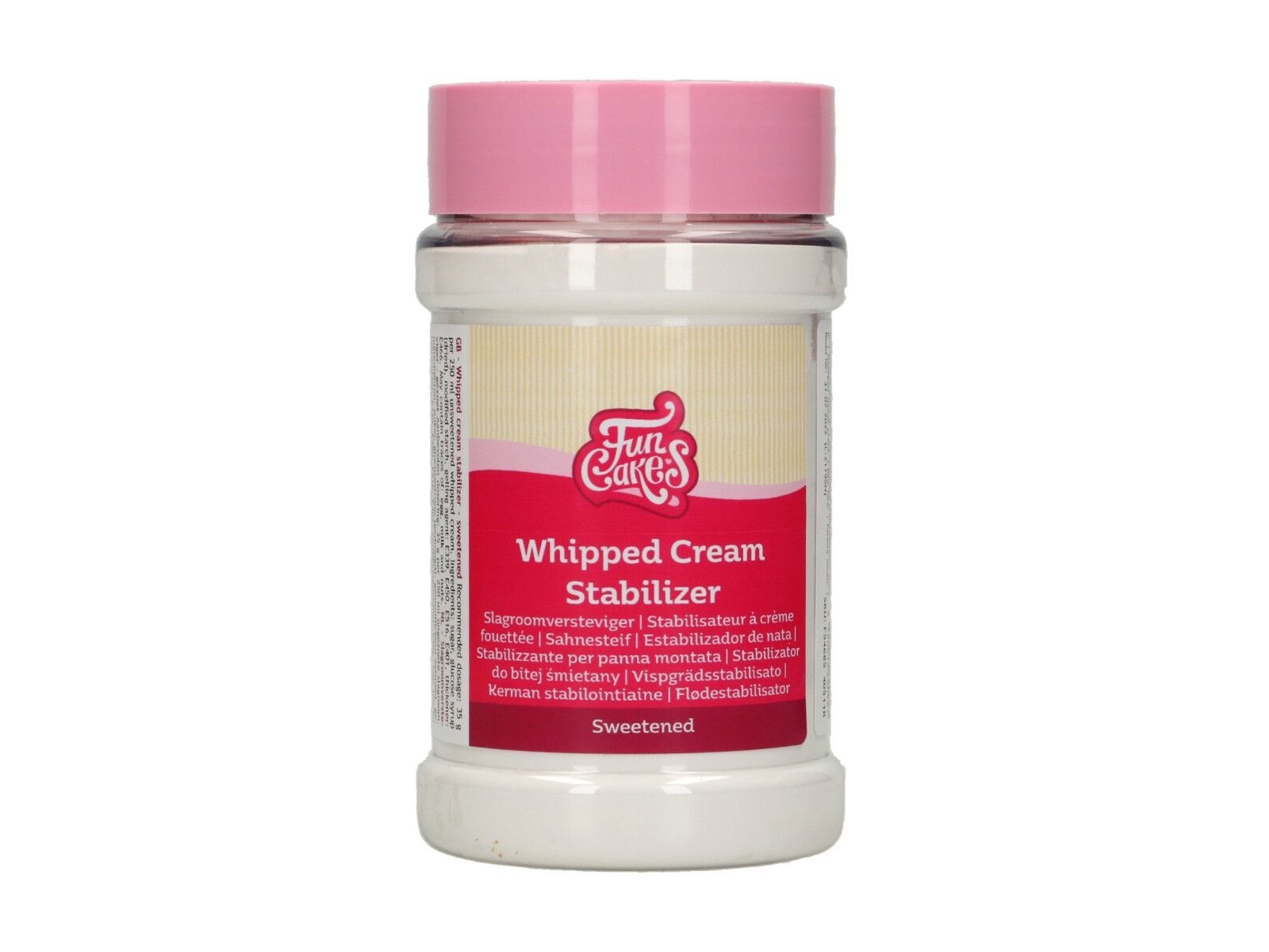 FunCakes Slagroomversteviger Gezoet 150 g