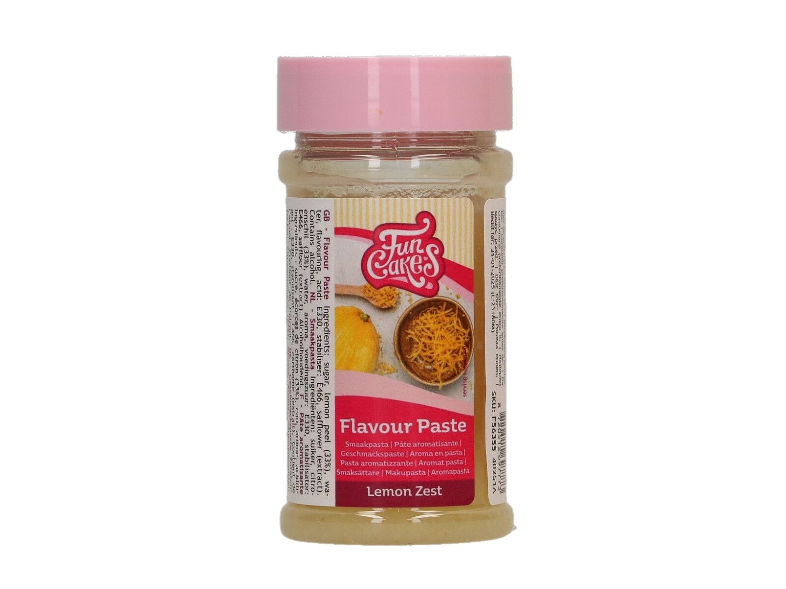 FunCakes Smaakpasta Lemon Zest 100g