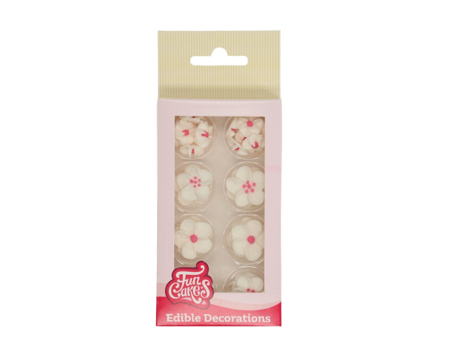 FunCakes Suikerdecoratie Bloesemmix Wit/Roze Set/32