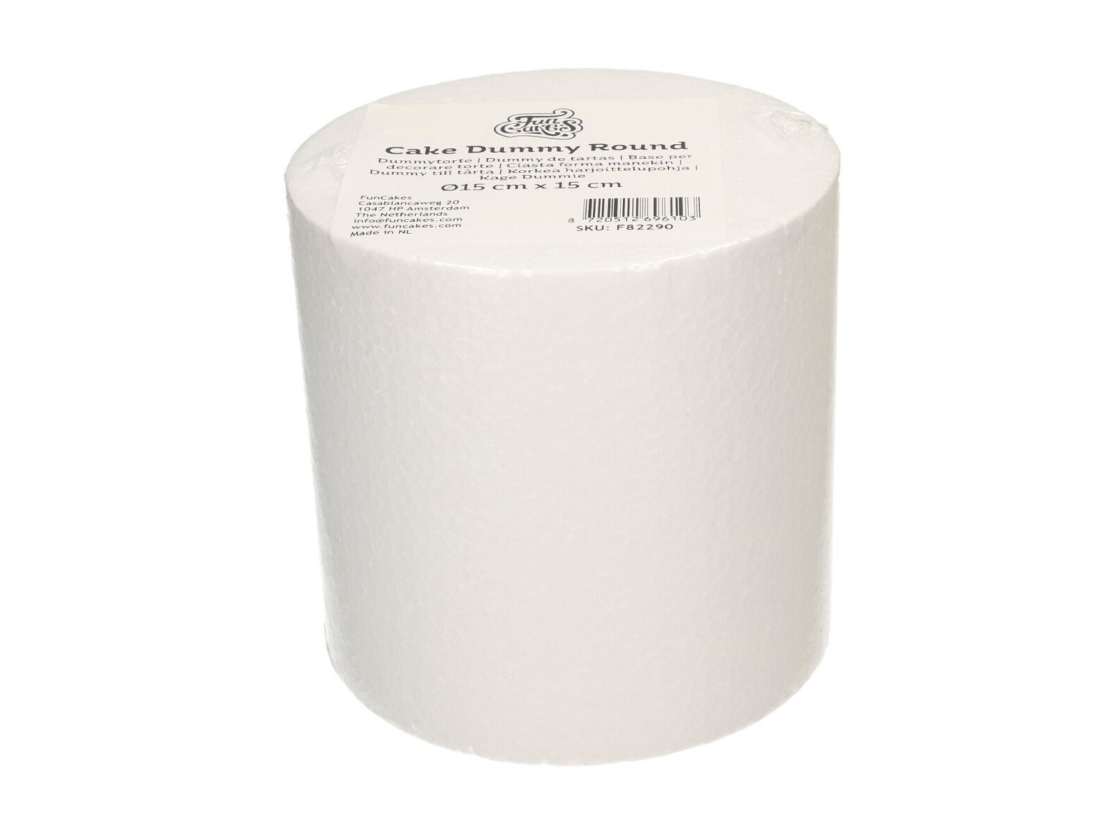 Taart Dummy Rond Ø15 cm x 15 cm