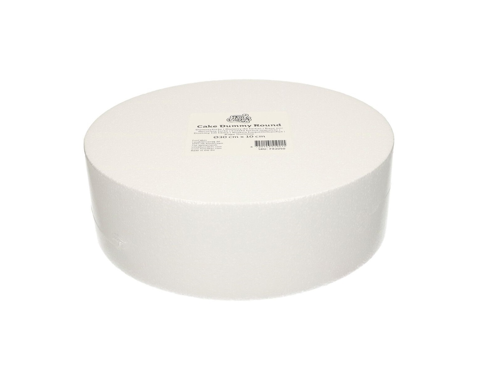 Taart Dummy Rond Ø30 cm x 10 cm