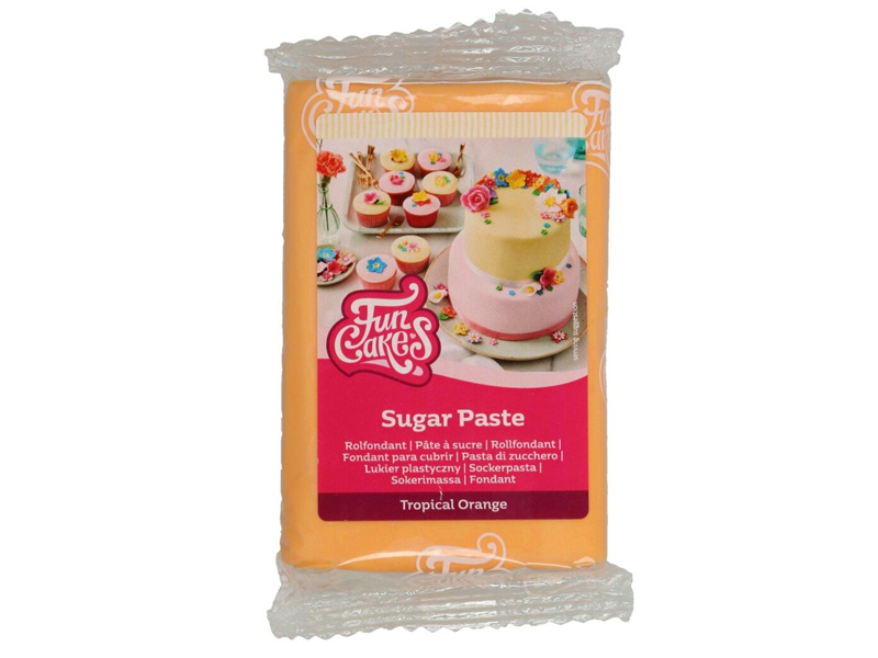 Rolfondant Tropical Orange 250 gram**