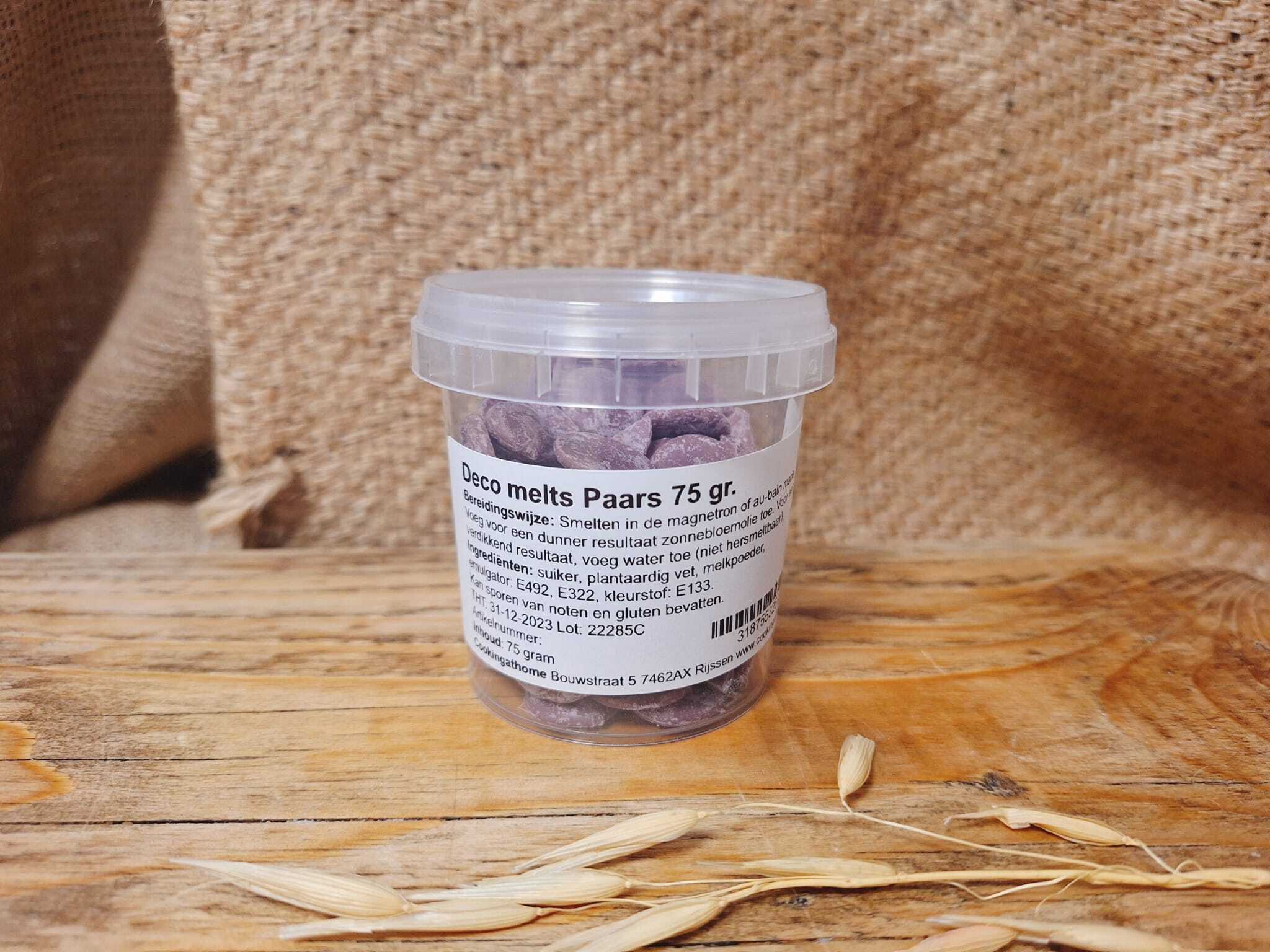 Deco Melts Paars 75g