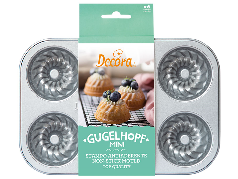 Decora Anti-Kleef Bakvorm Tulbandjes 6st. Ø7.5cm