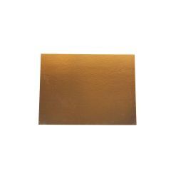 Taartkarton Rechthoek Goud - 20x30cm