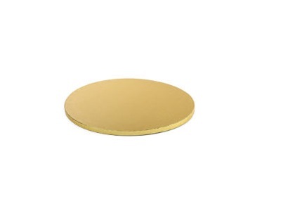 Cake Drum Rond Goud - 30 cm