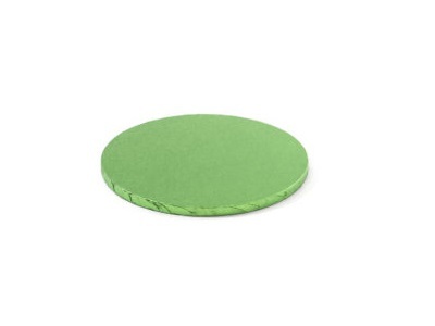 Cake Drum Rond Licht Groen - 25 cm
