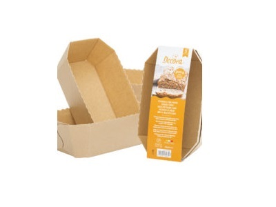 Decora 5 Wegwerp Broodvorm 15.3 x 8.8 x 6 cm**
