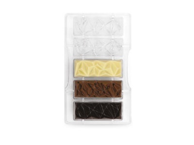 Decora Chocoladevorm Serena Chocoladereep 5 vormen
