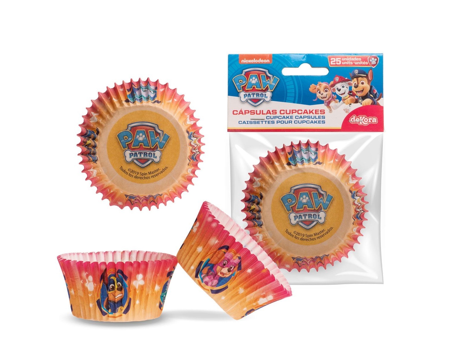 Cupcake Cups Paw Patrol 25st