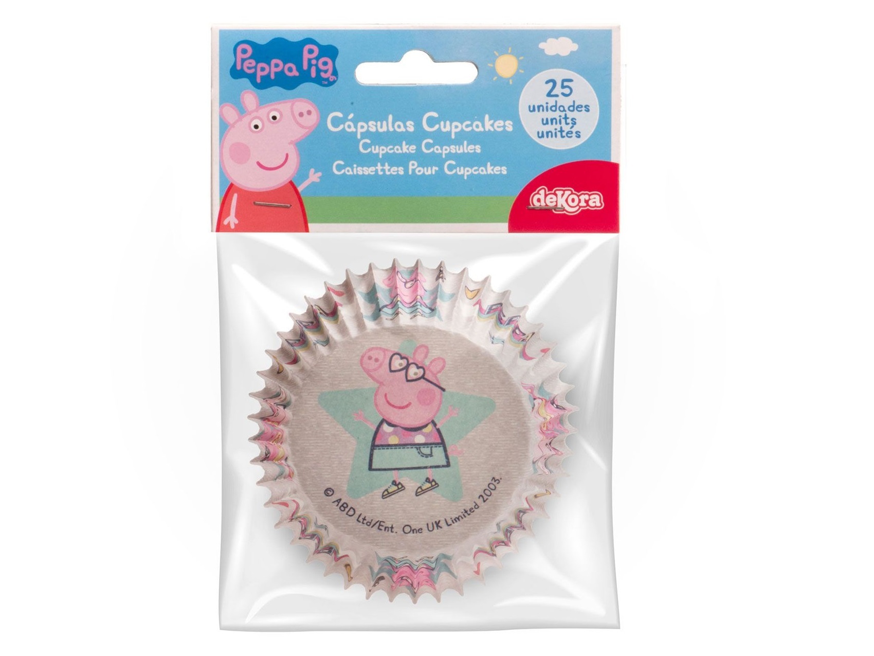 Cupcake Cups Peppa Pig set/25