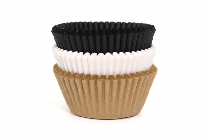 Cupcake Cups Naturel Assortiment 75st