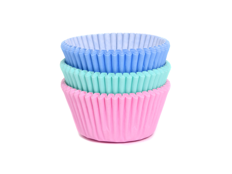Cupcake Cups Pastel Assortiment 75st