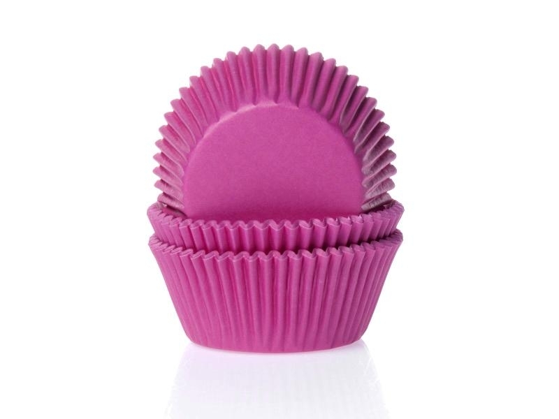Cupcake Cups Fuchsiaroze 50st.