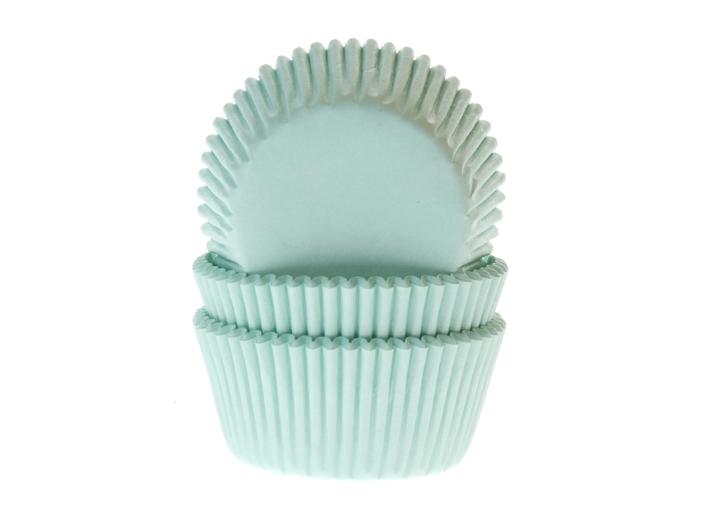 Cupcake Cups Effen Mint 50st.