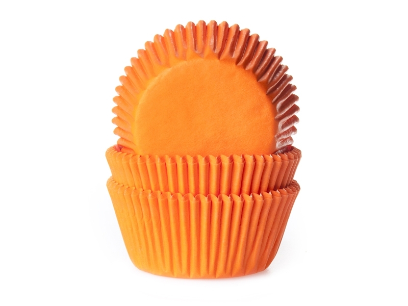 Cupcake Cups Oranje 50st