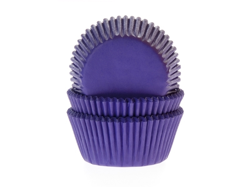 Cupcake Cups Paars - 50 stuks HoM