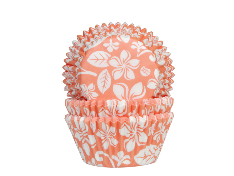 Cupcake Cups Aloha Bloem Abrikoos 50st.