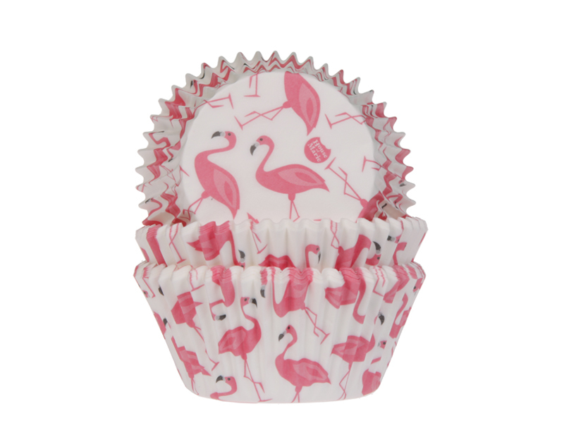 Cupcake Cups Flamingo 50st