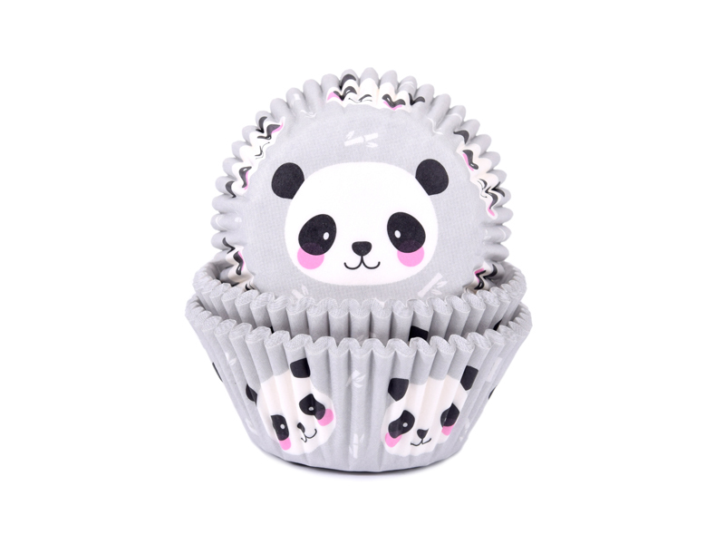Cupcake cups Panda 50x33mm 50st