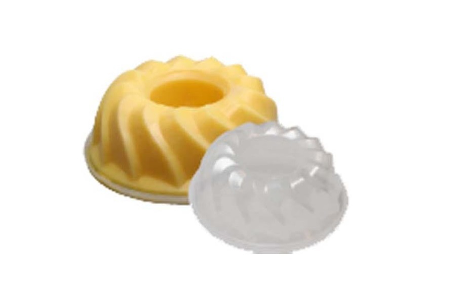 PP Tulbandvorm 750cc+Deksel Transparant